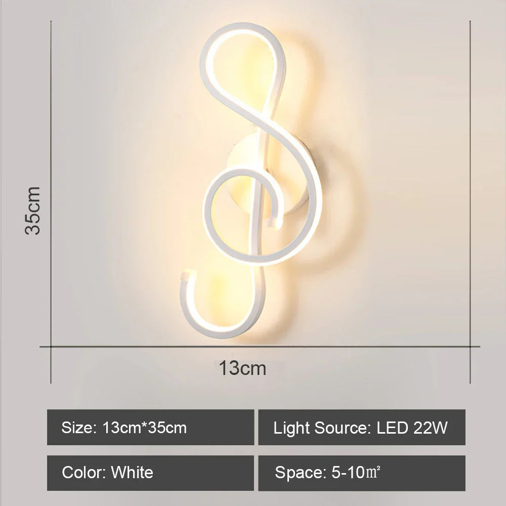 Decorbites™ LED Wandarmatur aus Acryl für Schlafzimmer und Flur, Stil einer Kronleuchter