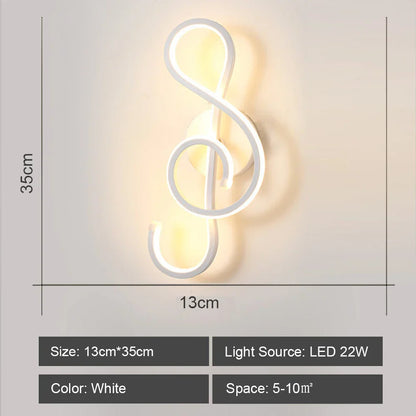 Decorbites™ LED Wandarmatur aus Acryl für Schlafzimmer und Flur, Stil einer Kronleuchter