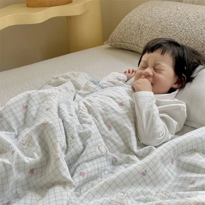 Printed Cooling Summer Blanket