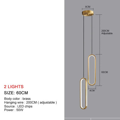 Decorbites™ LED-Kronleuchter: Moderne Pendelleuchten für Wohnzimmer und Esszimmer zur Heimdekoration