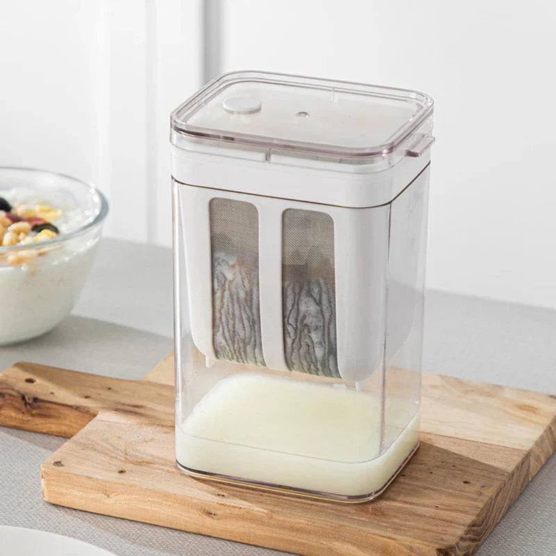 Decorbites™ Griechischer Joghurtbereiter mit Molke-Trennfilter zur Feuchtigkeitsentfernung