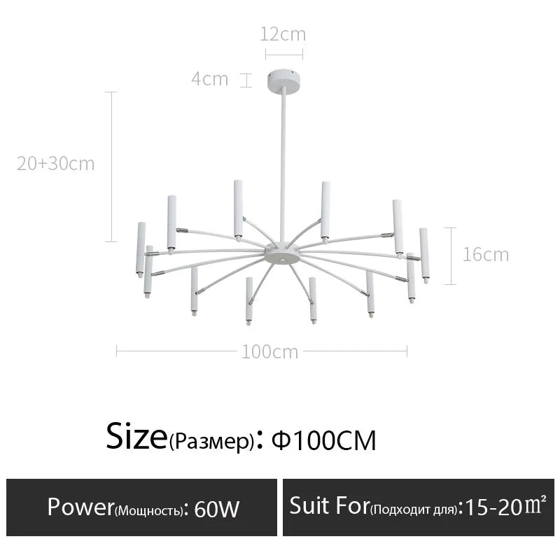 Nordic Design LED Chandelier