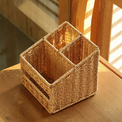 Decorbites™ Desktop-Tischbox-Stifthalter für Kleinteile Organisator Kunststoff-Aufbewahrungsbehälter
