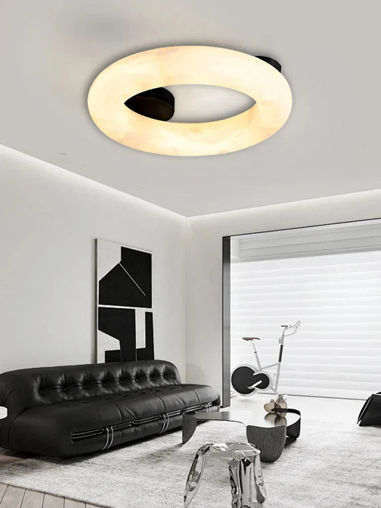 Decorbites™ Elegante Deckenleuchter aus Alabaster-Marmor für Wohnzimmer und Schlafzimmer