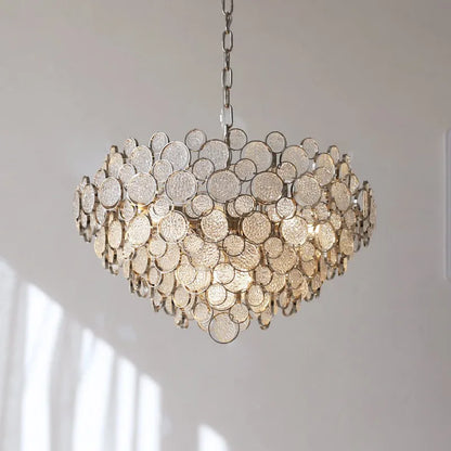 Decorbites™ Glas-LED-Kronleuchter: Moderne Luxus-Designer-Pendantleuchten für Wohnzimmer, Schlafzimmer, Arbeitszimmer
