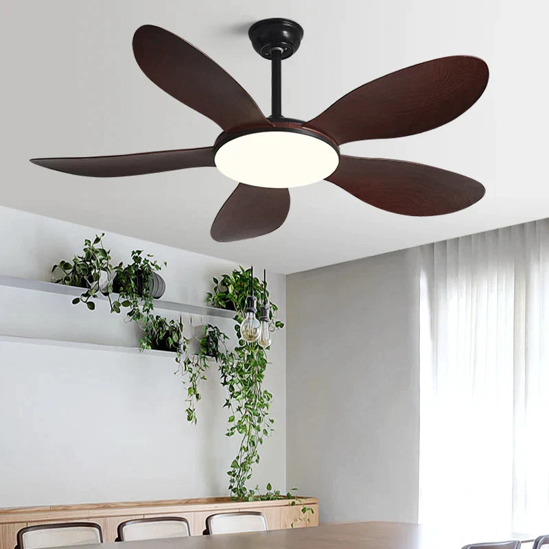 Decorbites™ Schwarzer DC-Deckenventilator mit Licht Starkwind Innenbereich Elektroventilator 2023