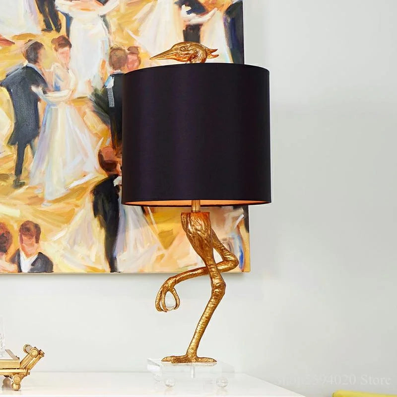 DecorBites™ Creative Ostrich Table Lamp for Modern Home Decor in Living Room and Bedroom