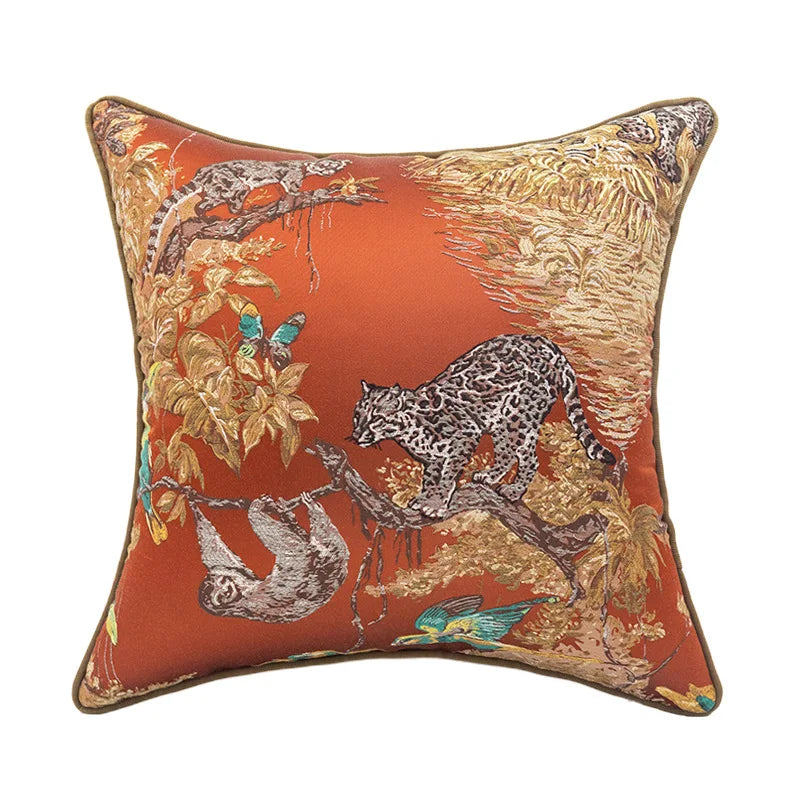 Decorbites™ Jacquard-Sofakissenbezug-Set, gemischtes Farben gewebter Stoff-Kissenbezug, dekorative Kissenbezüge