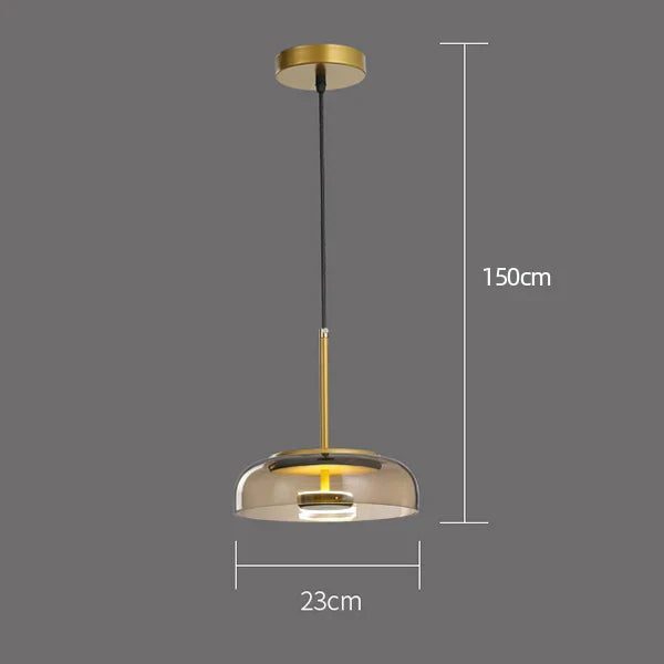 Decorbites™ Glas-Hängeleuchten LED Moderner Esszimmer Nordischer Restaurant-Hängelampe