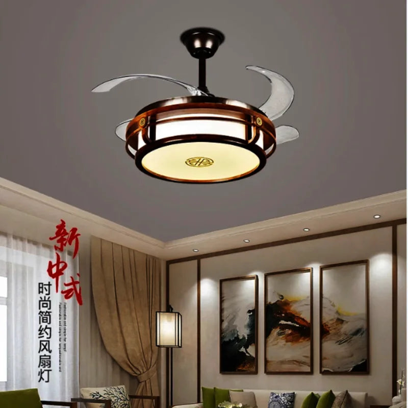 Decorbites™ LED-Ventilatorlichter mit Fernbedienung, modernes umweltfreundliches Design, nachhaltiger Metallkörper