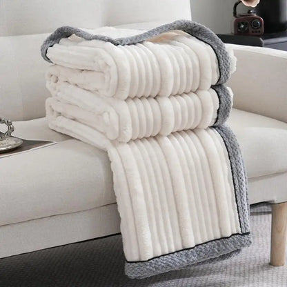 Decorbites™ Leichtes Luxus-Sofadecke für Herbst/Winter, gemütliche Decke für Büro und Schlafzimmer