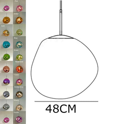 Nordic Lava Acrylic Pendant Light