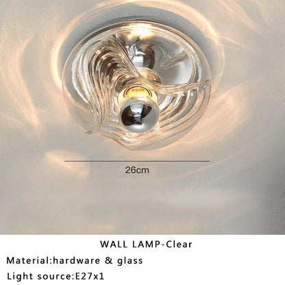 Decorbites™ Designer Glas-Wandlampe Luxuriöse Minimalistische Wandlichter