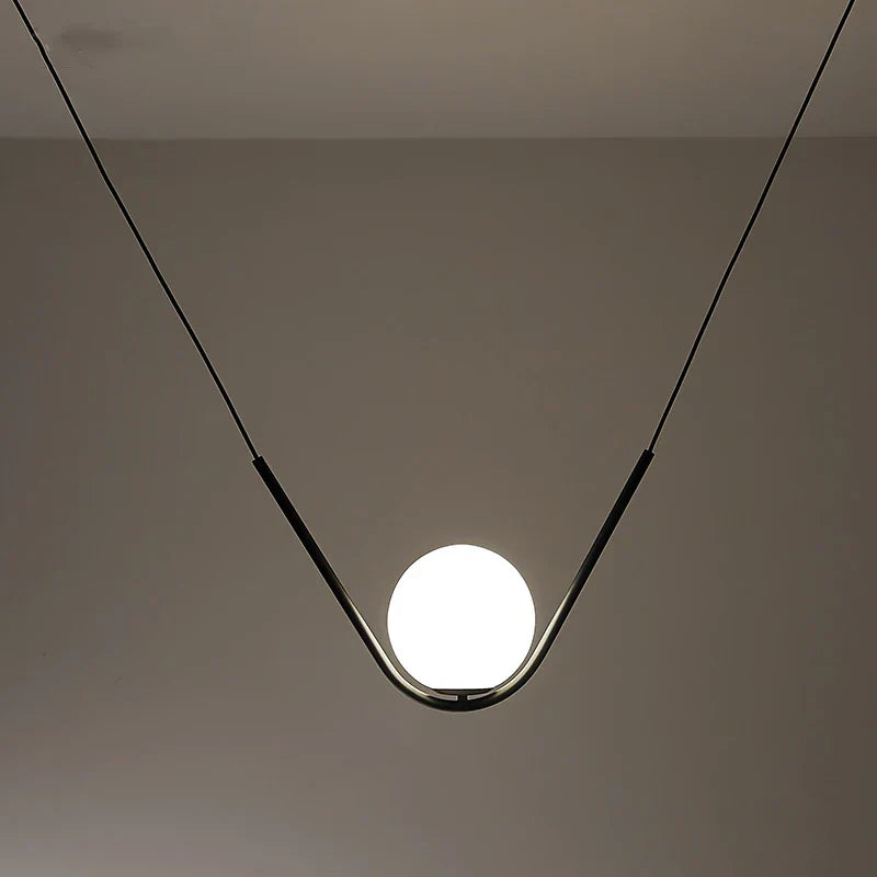 Decorbites™ Golden Black Perle Trio Anhänger - Metall G9 LED Linearer Esstischleuchte