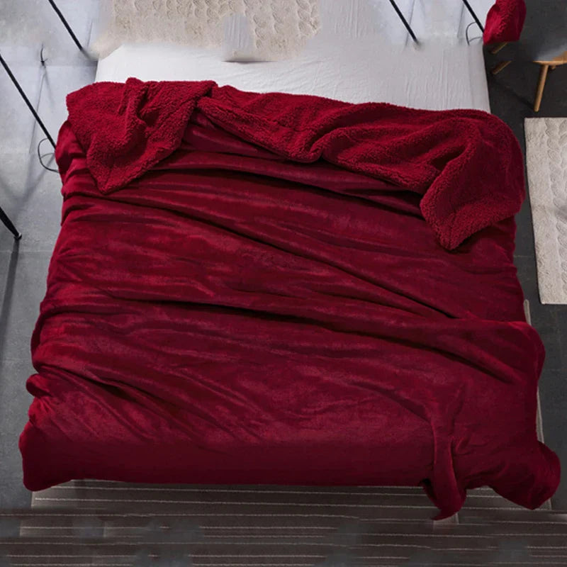 Decorbites™ Kuscheliges Plüschdecke: Weich, warm, leicht für Schlafzimmer & Sofa ganzjährig