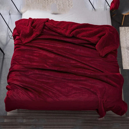 Decorbites™ Kuscheliges Plüschdecke: Weich, warm, leicht für Schlafzimmer & Sofa ganzjährig
