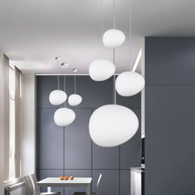 Decorbites™ Glas-Kugeln-LED-Hängeleuchten für die Einrichtung zu Hause, Wohn-/Esszimmer, Bar & Treppen