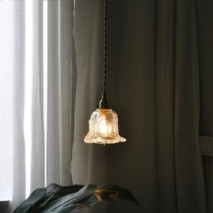 DecorBites™ Copper Glass LED Pendant Lamp: Modern Nordic Kitchen Dining Room Lighting