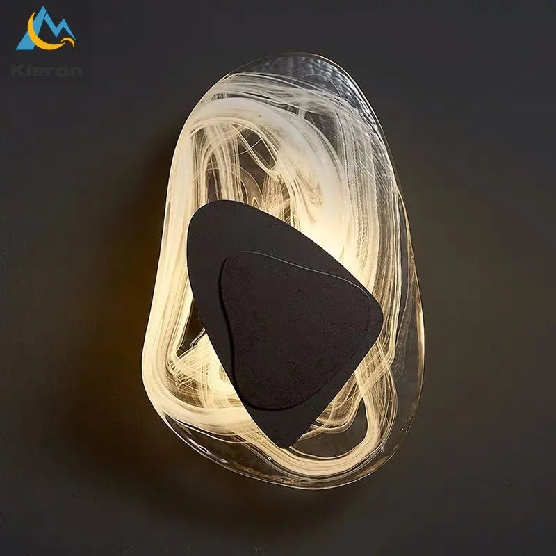 Decorbites™ Kristall-LED-Wandleuchte Moderne Glas-Wandlampe für Wohnzimmer, Schlafzimmer, Badezimmer