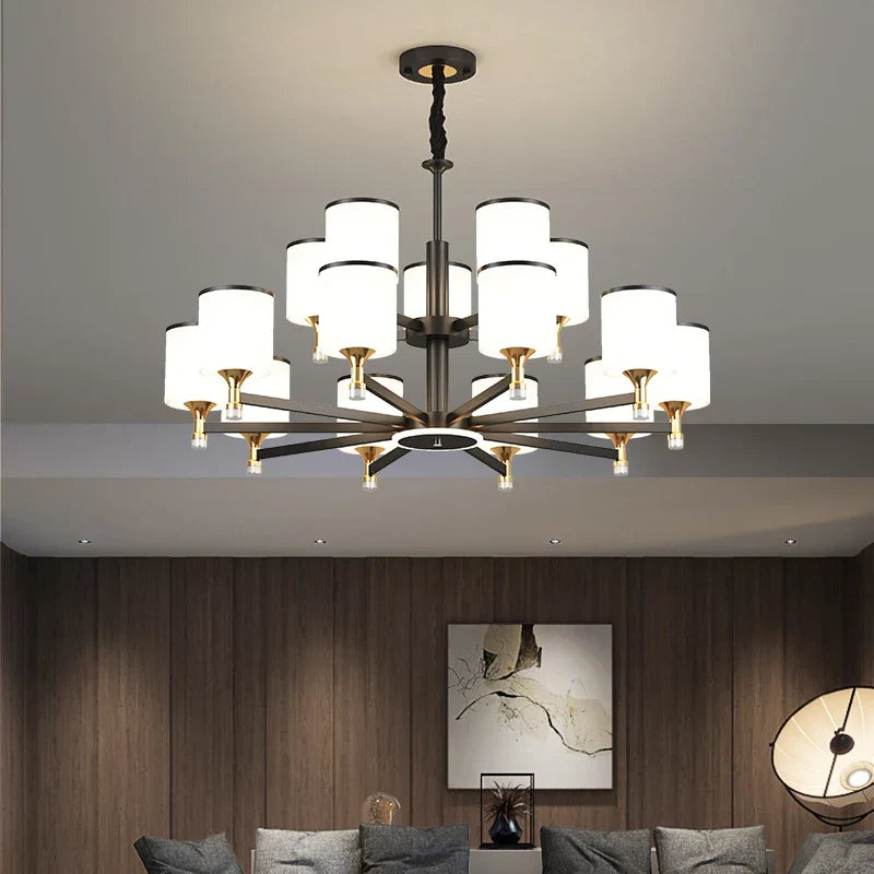 Decorbites™ Glasleuchter: Nordisch moderner LED-Hängeleuchter für Wohnzimmer und Schlafzimmer