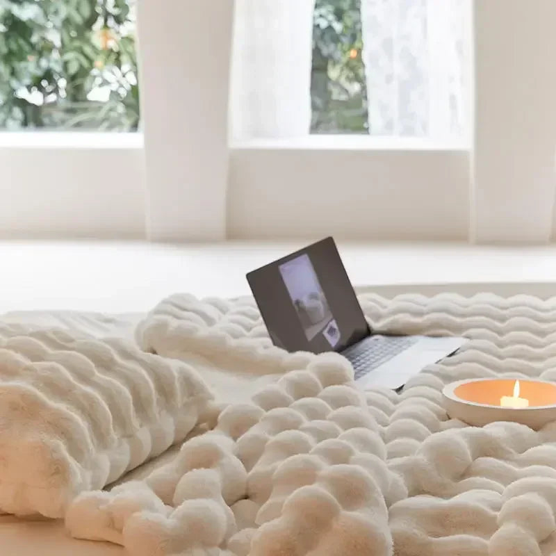 Faux Fur Winter Blanket