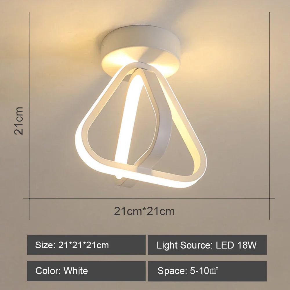 Decorbites™ LED-Deckenleuchte für modernes Wohnzimmer- und Schlafzimmerbeleuchtung