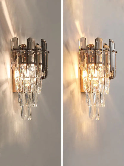 Decorbites™ Kristall-Gold-LED-Wandleuchte - Moderne Luxus-Wandlampe für Wohnzimmer, Schlafzimmer, Treppen