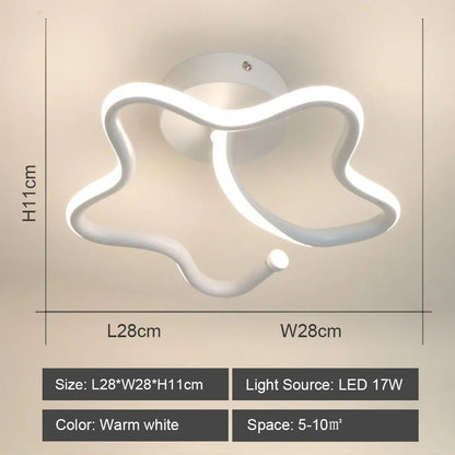 Decorbites™ LED-Deckenleuchte für modernes Wohnzimmer- und Schlafzimmerbeleuchtung