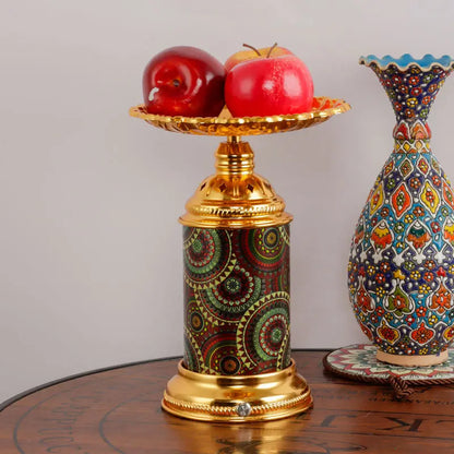 Decorbites™ Obstteller-Schreibtischlampe: Wiederaufladbar, Romantische Nachttischlampe für Wohnzimmer, Schlafzimmer