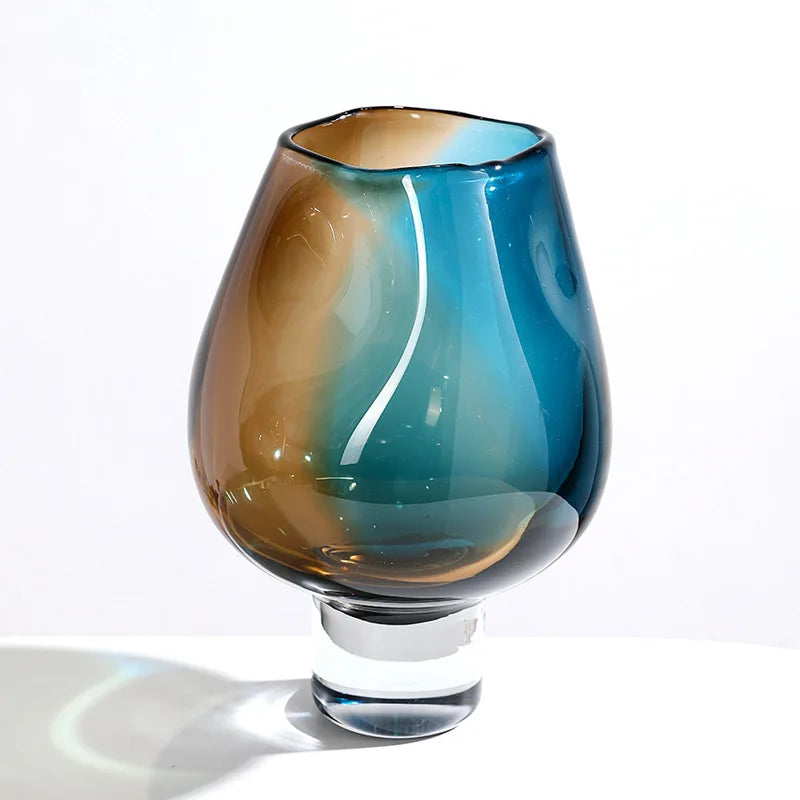 Decorbites™ Gradient-Glas-Vase Blumenarrangement Heimdekoration Bouquet-Vase