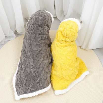 Decorbites™ Kuscheliges Samt-Decke für Haustiere für Herbst-/Winterkomfort