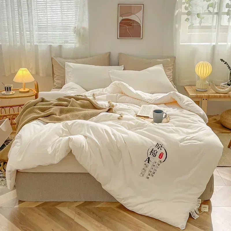 Decorbites™ Baumwoll-Soja-Faser-Füllung Steppdecke Komfortdecke Decke – Ganzjährig Luxus-Bettwäsche