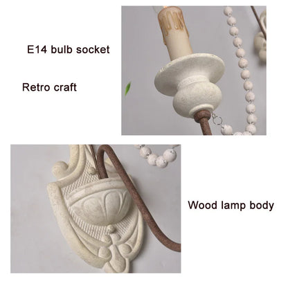 DecorBites™ Country French Wall Lamp for Retro Living Room Bedroom Decor