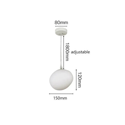 Decorbites™ Glas-Kugeln-LED-Hängeleuchten für die Einrichtung zu Hause, Wohn-/Esszimmer, Bar & Treppen