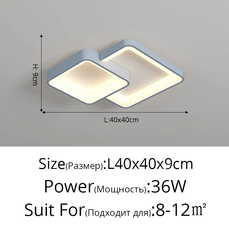 Decorbites™ LED-Kronleuchter: Moderne Innenbeleuchtung für Schlafzimmer, Küche, Wohnzimmer, Esszimmer