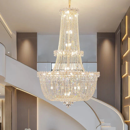 Decorbites™ Kristall-Duplex-Kronleuchter: Neues Lichtluxus-Modernes Design für Wohnzimmer & Halle