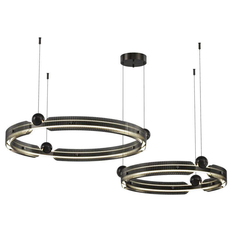 Decorbites™ Leuchtender Luxus-Kreisleuchte LED Wohnzimmer-Kronleuchter
