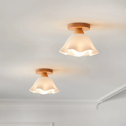 DecorBites™ LED Wood Acrylic Ceiling Lamp Modern Art Decor Light Fixture
