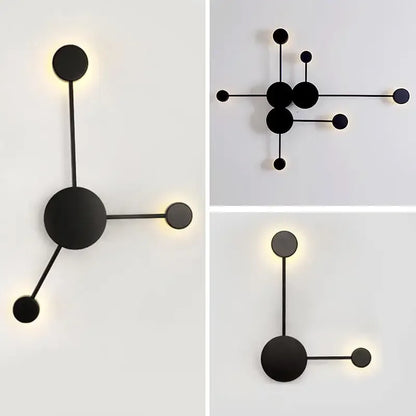 Decorbites™ Kreative Linie RGB LED Wandlampe für Wohnzimmer, Schlafzimmer, nordische Minimalismus
