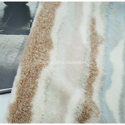 DecorBites™ Galaxy Inspired Jupiter Nebula Square Cushion Covers in Coffee Blue Gradient