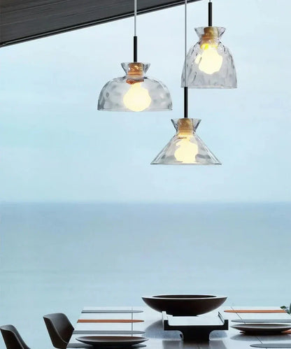 Decorbites™ Klar-Glas-Hängelampe mit LED-Lichtern für die Hausdekoration