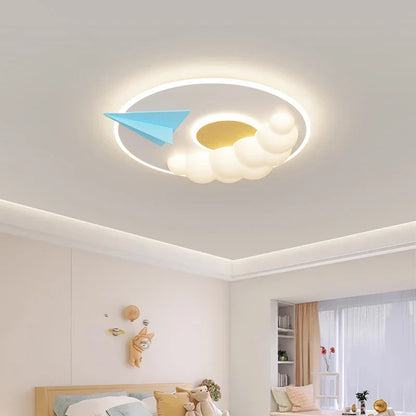 Decorbites™ Wolken-Flugzeug-Lüster: Moderne Deckenleuchten für Kinderzimmer