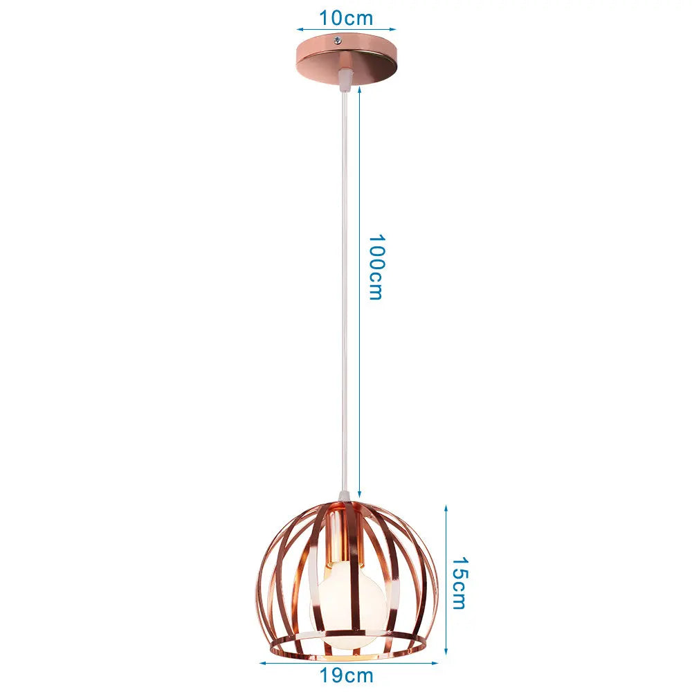 Decorbites™ Industrielles Retro-Loft-LED-Pendantleuchte für Wohnzimmer, Küche und Heim