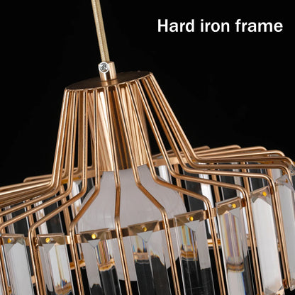 Decorbites™ K9-Kristall-Hängeleuchte Moderne Wohnzimmer-Deckenlampe LED-Halle Dekoration