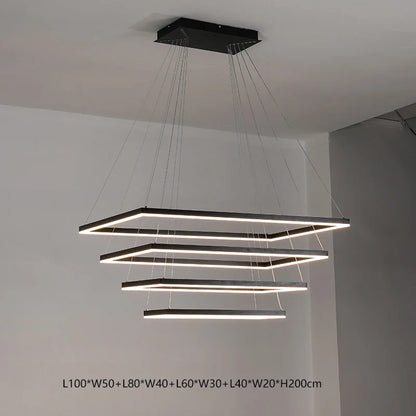 Decorbites™ LED-Acrylic-Pendantleuchten Moderne Hängelampe für Esszimmer Küchen-Loft-Dekoration