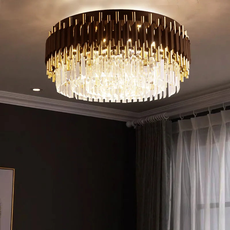 Crystal LED Kitchen Pendant