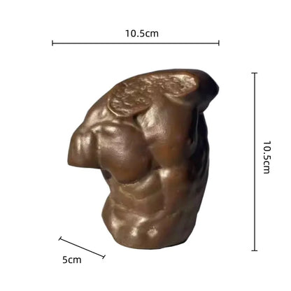 Decorbites™ Griechische Nackt-Skulptur der menschlichen Figur, Handwerkskunst, Raum-Dekor-Figur
