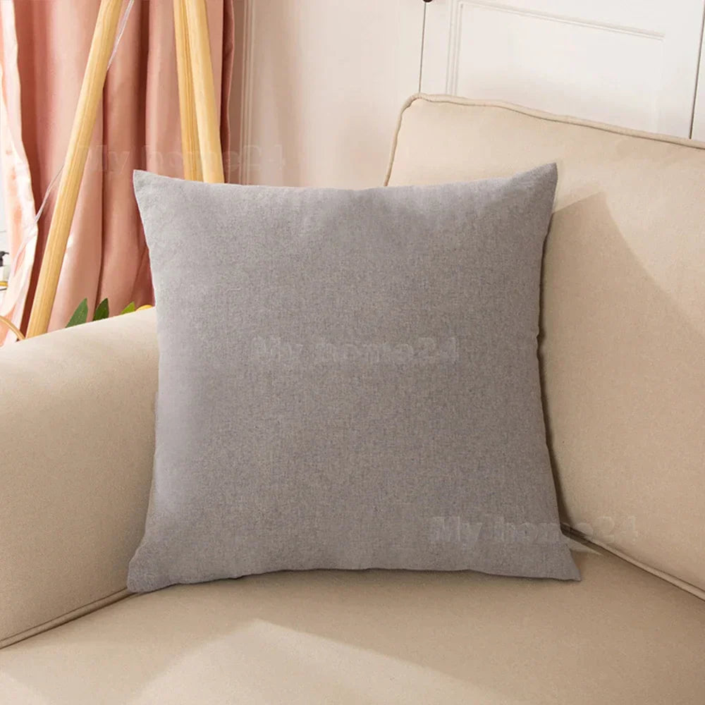 Decorbites™ Baumwoll-Leinen-Kissenbezug-Set für die Einrichtung zu Hause - Einfache Kissenbezüge