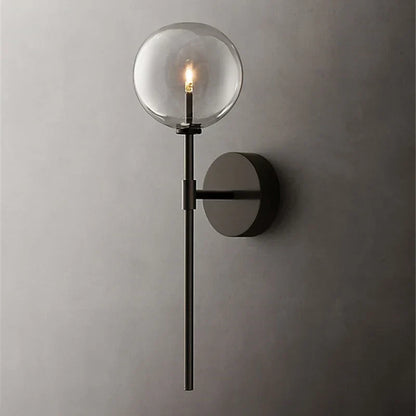 Decorbites™ Klare Glasballen Lange Wandlampe - Retro-Stil für Wohnzimmer, Schlafzimmer, Küche