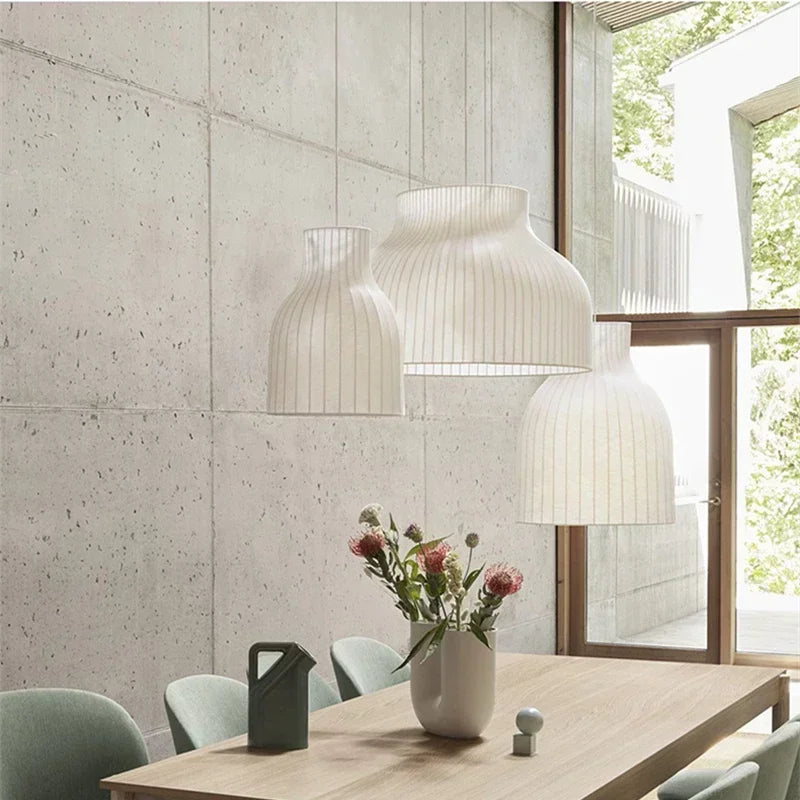 Decorbites™ Japanisches Nordisches Design LED Seidenleuchten für Wohnzimmer und Restaurant
